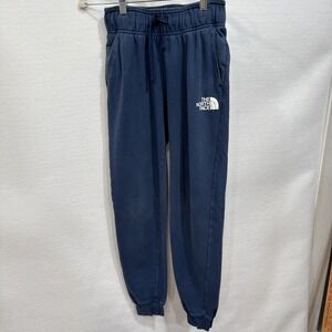 The North Face Women's Blue  Elastic Waist Jogger Pants Size Extra‎ Small